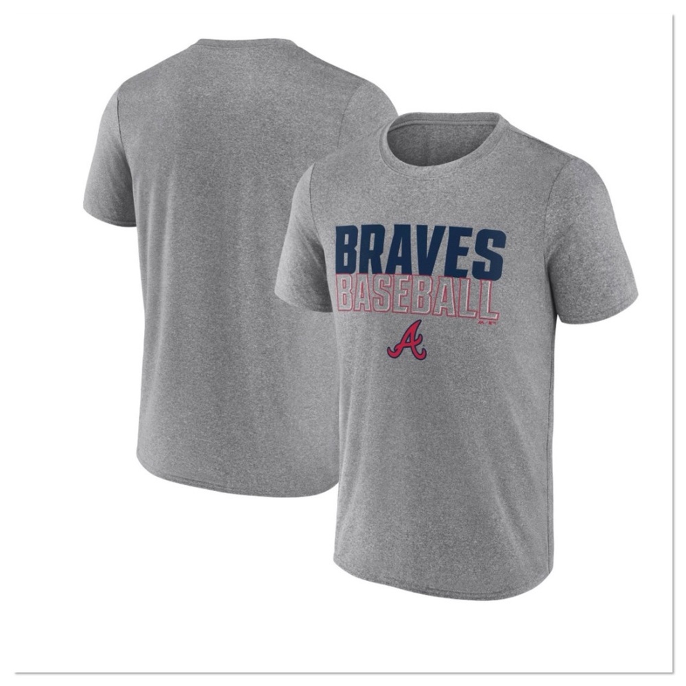 MLB Atlanta Brave Men’s Athletic Baseball T- Shirt